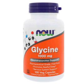 NOW Glycine 1000 мг