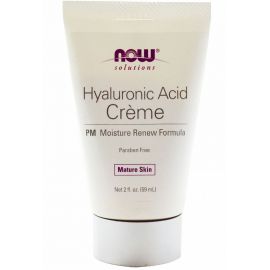 Hyaluronic Acid creme PM Moisture renew Formula от NOW