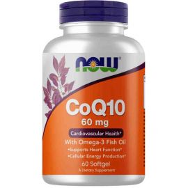 CoQ10 60 mg от NOW